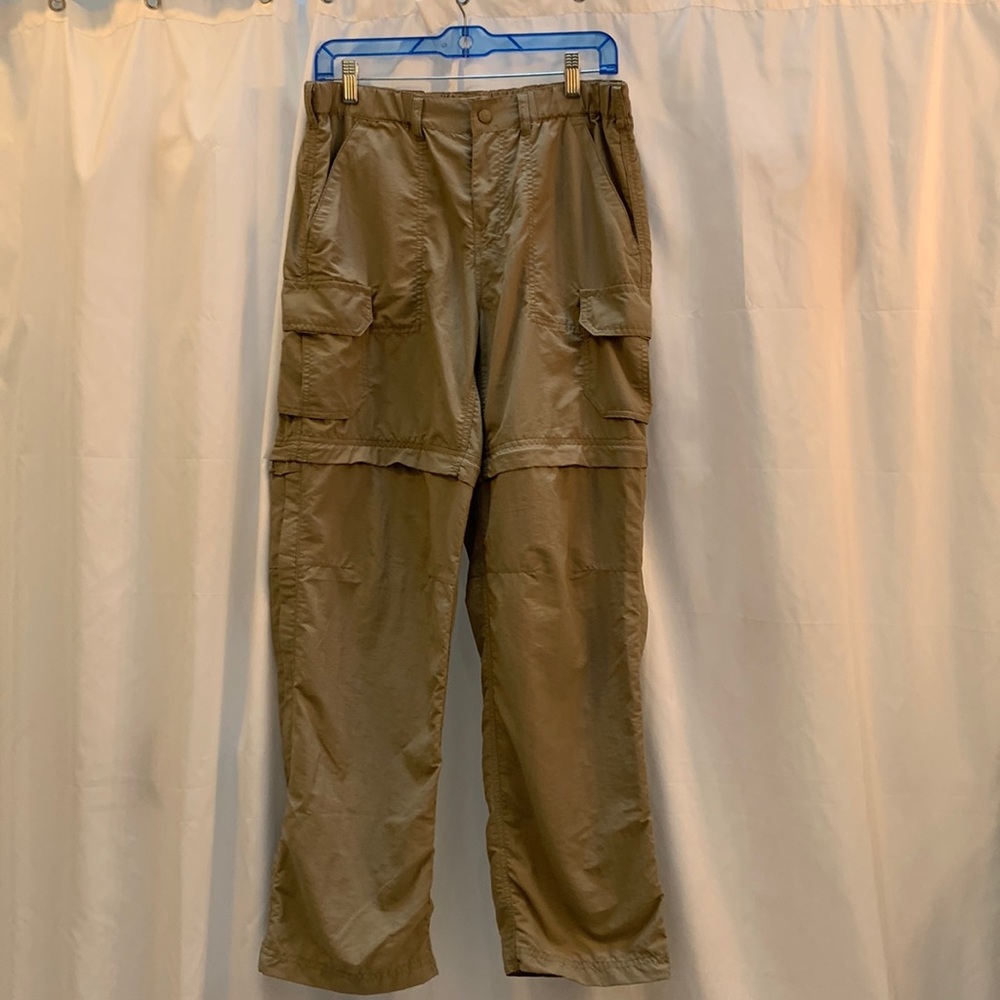 REI Women's Khaki Sahara Convertible Petite Pants Size 8 Petite